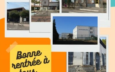 Belle rentrée à toutes et tous